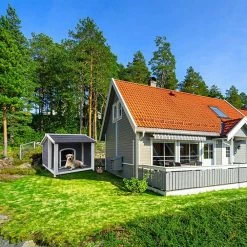 35.83 in. W Outdoor Wooden Dog House by Foobrues 13 35.83 in. W Outdoor Wooden Dog House by Foobrues -Cheap Bird & Wildlife Supplies Store burlywood foobrues dog houses lnn 23170277 c3 1000