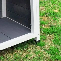 35.83 in. W Outdoor Wooden Dog House by Foobrues 19 35.83 in. W Outdoor Wooden Dog House by Foobrues -Cheap Bird & Wildlife Supplies Store burlywood foobrues dog houses lnn 23170277 d4 1000