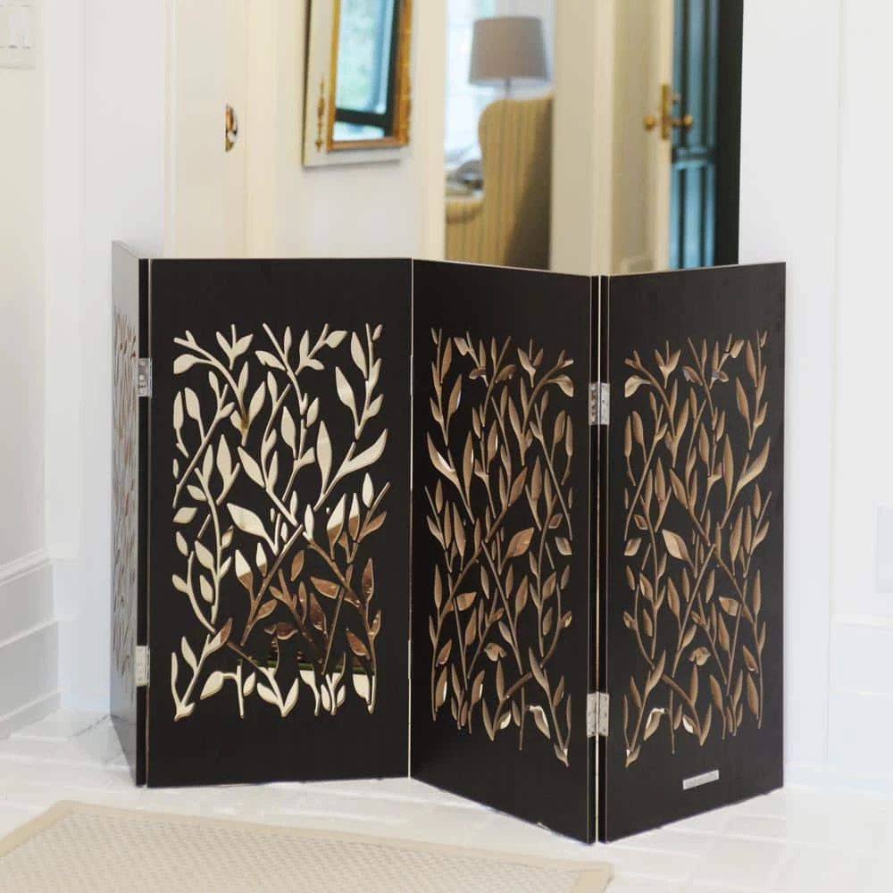 Decorative Freestanding Pet Gate, Walnut Vines by Cardinal Gates 2 Decorative Freestanding Pet Gate, Walnut Vines by Cardinal Gates - Image 2