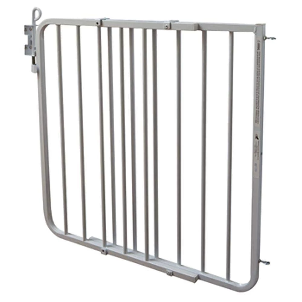 30 in. H x 26 in. to 40 in. W x 2 in. D Auto-Lock Gate in White by Cardinal Gates 1 30 in. H x 26 in. to 40 in. W x 2 in. D Auto-Lock Gate in White by Cardinal Gates