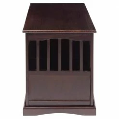 Small Espresso Pet Crate End Table with Gate by Casual Home -Cheap Bird & Wildlife Supplies Store casual home dog crates crate pads 600 44 1f 1000