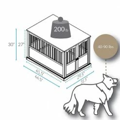 Extra Large Wood Pet Crate Espresso End Table by Casual Home 15 Extra Large Wood Pet Crate Espresso End Table by Casual Home -Cheap Bird & Wildlife Supplies Store casual home dog crates crate pads 600 84 fa 1000