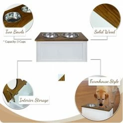 Pet Feeder Storage Stand by Casual Home 14 Pet Feeder Storage Stand by Casual Home -Cheap Bird & Wildlife Supplies Store casual home elevated dog feeders 603 15 76 1000