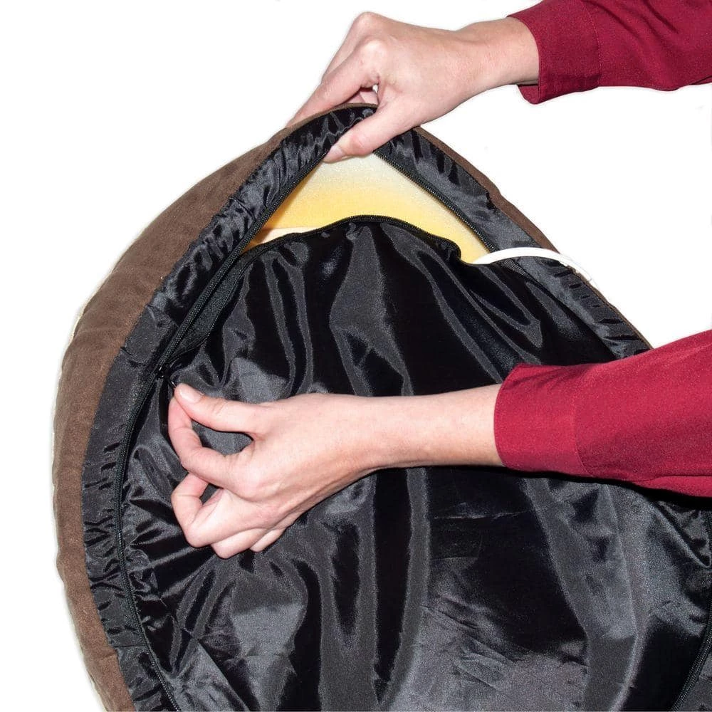 Thermo-Kitty Large Mocha Heated Cat Bed by K&H Pet Products 3 Thermo-Kitty Large Mocha Heated Cat Bed by K&H Pet Products - Image 3