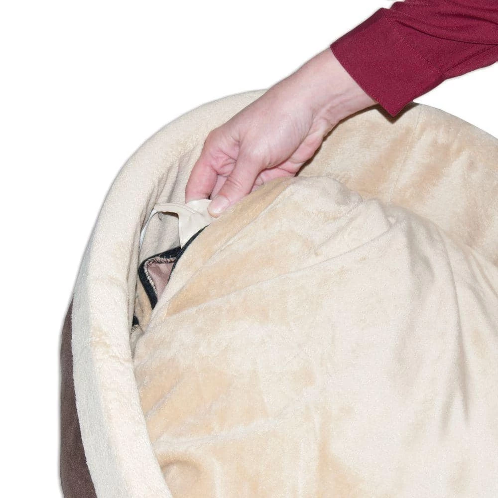 Thermo-Kitty Large Mocha Heated Cat Bed by K&H Pet Products 2 Thermo-Kitty Large Mocha Heated Cat Bed by K&H Pet Products - Image 2