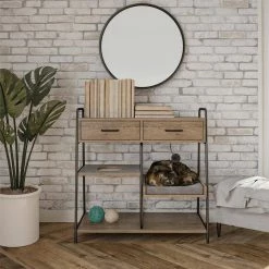 O'Malley Accent Table with Medium Cat Bed, Rustic Oak by OLLIE & HUTCH 13 O'Malley Accent Table with Medium Cat Bed, Rustic Oak by OLLIE & HUTCH -Cheap Bird & Wildlife Supplies Store cat beds 6920333com 1f 1000