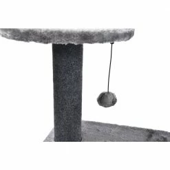 5-Level Plush and Seagrass Cat Activity Tree: Scratch, Condo and Plush Hanging Cat Toy, Gray by CAT CRAFT -Cheap Bird & Wildlife Supplies Store cat craft cat trees scratch posts 40539 44 1000