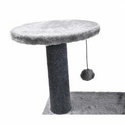 5-Level Plush and Seagrass Cat Activity Tree: Scratch, Condo and Plush Hanging Cat Toy, Gray by CAT CRAFT -Cheap Bird & Wildlife Supplies Store cat craft cat trees scratch posts 40539 4f 1000