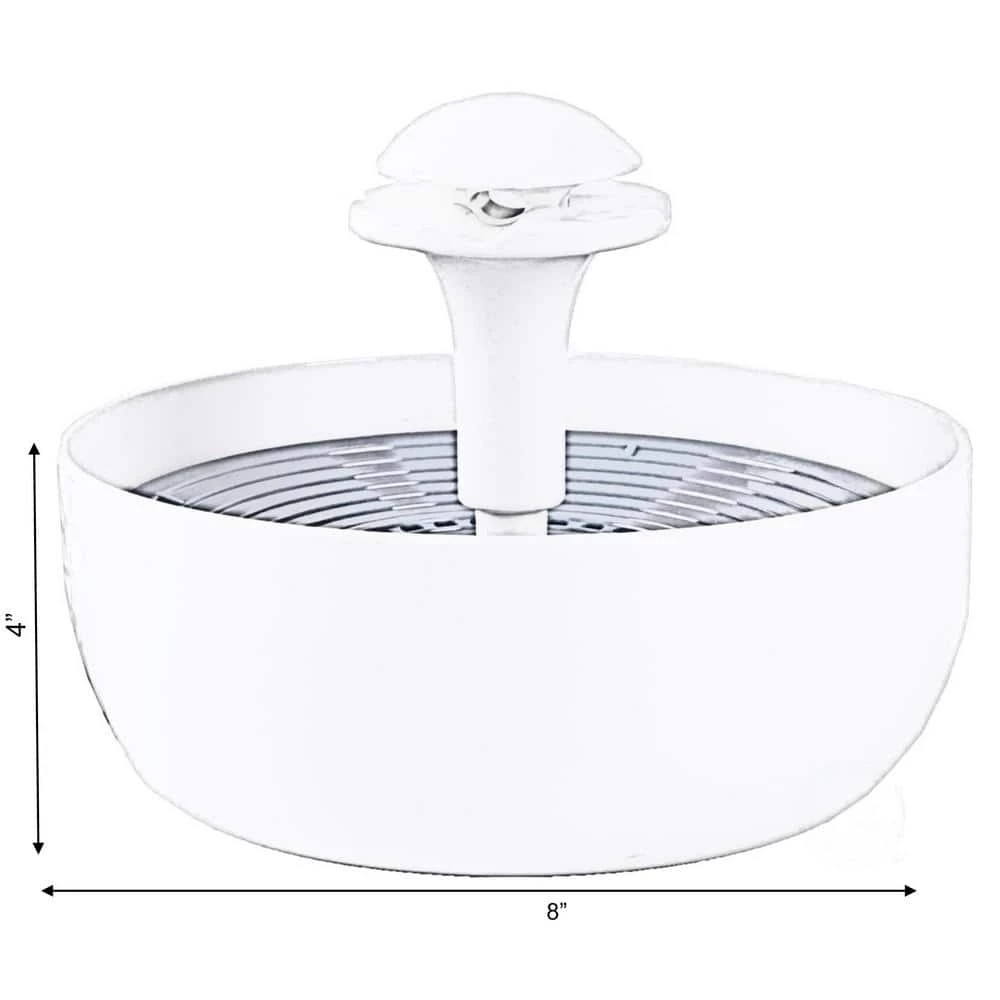Pet Automatic Drinking Water Fountain for Cats, Dogs and Birds with Carbon Filter, 60 oz. Water Capacity by Unbranded 8 Pet Automatic Drinking Water Fountain for Cats, Dogs and Birds with Carbon Filter, 60 oz. Water Capacity by Unbranded - Image 8
