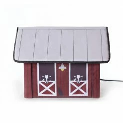 18 in. x 22 in. x 17 in. Outdoor Heated Kitty House-Barn Style by K and H Pet Products 12 18 in. x 22 in. x 17 in. Outdoor Heated Kitty House-Barn Style by K and H Pet Products -Cheap Bird & Wildlife Supplies Store cat houses 100540539 40 1000
