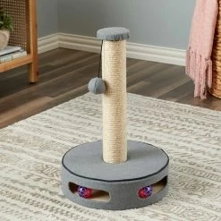 19.7 in. Elm Cat Scratch Post and Play by Two By Two -Cheap Bird & Wildlife Supplies Store cat trees scratch posts 21 31 1000