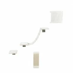 Addison Wall Climber Cat Tree by Sam's Pets 18 Addison Wall Climber Cat Tree by Sam's Pets -Cheap Bird & Wildlife Supplies Store cat trees scratch posts sp ct1304wh 77 1000