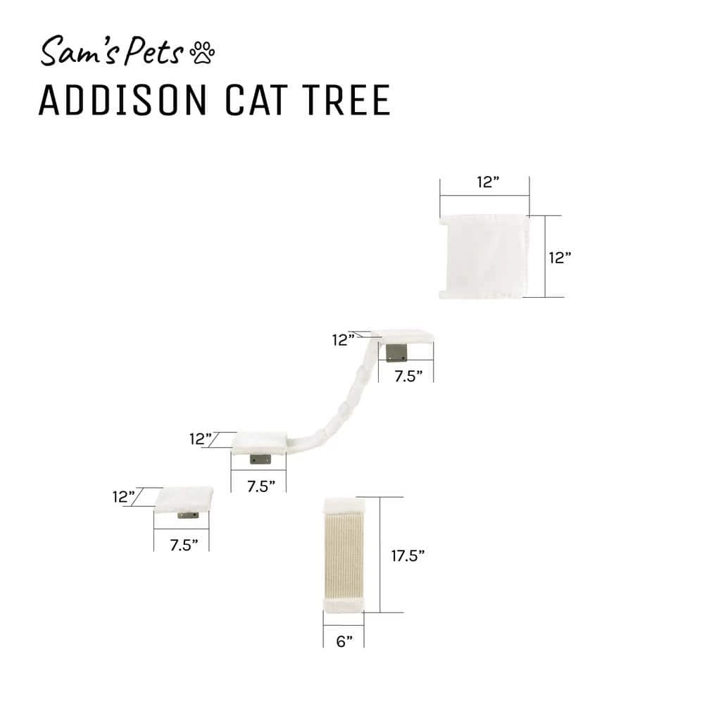 Addison Wall Climber Cat Tree by Sam's Pets 12 Addison Wall Climber Cat Tree by Sam's Pets - Image 12