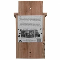 Decorated Cedar Bat House, Holds 50-Bats by Unbranded -Cheap Bird & Wildlife Supplies Store cedar bird houses bh50 66 1000