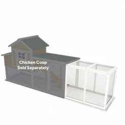 3 ft. Wire Run Chicken Coop Extension Kit for The Chick-Inn Coops by Unbranded