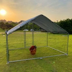 0.00149 Acre in Ground Metal Chicken Coop Walk-In Poultry Cage by Unbranded -Cheap Bird & Wildlife Supplies Store chicken coops yy 34cage qx 1f 1000