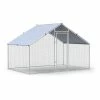 0.00149 Acre in Ground Metal Chicken Coop Walk-In Poultry Cage by Unbranded