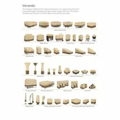 Veranda 48 in. Patio Fountain Cover by Classic Accessories -Cheap Bird & Wildlife Supplies Store classic accessories accessories 55 058 151501 00 1d 1000