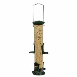 Wild Bird Tube Bird Feeder (4-Ports) by AUDOBON