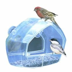 Clear Window Mount Bird Feeder - 1 Cup Capacity by Perky-Pet