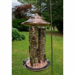 Triple Tube Deluxe Feeder by Unbranded 17 Triple Tube Deluxe Feeder by Unbranded -Cheap Bird & Wildlife Supplies Store copper bird feeders bf1003 31 1000