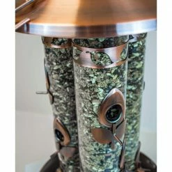 Triple Tube Deluxe Feeder by Unbranded 14 Triple Tube Deluxe Feeder by Unbranded -Cheap Bird & Wildlife Supplies Store copper bird feeders bf1003 44 1000