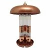 Copper Finish Triple Tube Squirrel Resistant Wild Bird Feeder - 10 lb. Capacity by Perky-Pet