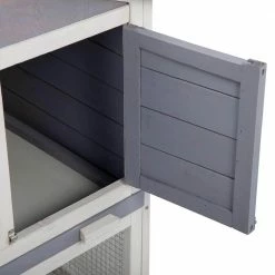 5 ft. x 1.9 ft. x 3 ft. Bunny House Small Animal House with Tray and Ramp by COZIWOW -Cheap Bird & Wildlife Supplies Store coziwow beds cages cw12h0383 44 1000