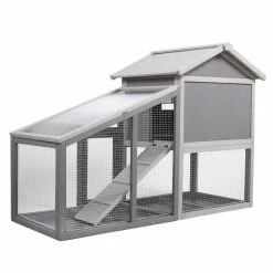 2-Story Wooden Rabbit Hutch Pet Enclosure by COZIWOW 11 2-Story Wooden Rabbit Hutch Pet Enclosure by COZIWOW -Cheap Bird & Wildlife Supplies Store coziwow beds cages cw12l0349 66 1000