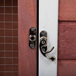 2.9 ft. x 1.4 ft. x 2.6 ft. 2-Tier Wood Bunny House Small Animal House by COZIWOW -Cheap Bird & Wildlife Supplies Store coziwow beds cages cw12m0242 1f 1000