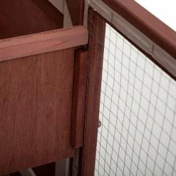 2.9 ft. x 1.4 ft. x 2.6 ft. 2-Tier Wood Bunny House Small Animal House by COZIWOW -Cheap Bird & Wildlife Supplies Store coziwow beds cages cw12m0242 44 1000