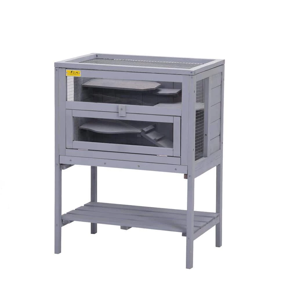 Hamster Cage Guinea Pig Small Animal House Bed with Slide-Out Tray by COZIWOW 1 Hamster Cage Guinea Pig Small Animal House Bed with Slide-Out Tray by COZIWOW