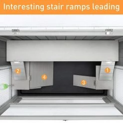 Hamster Cage House Small Animals Habitat by COZIWOW -Cheap Bird & Wildlife Supplies Store coziwow beds cages cw12w0483 1f 1000