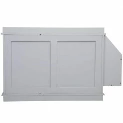 Cat Washroom Storage Bench Litter Box Enclosure with Table by COZIWOW -Cheap Bird & Wildlife Supplies Store coziwow cat houses cw12x0484 66 1000