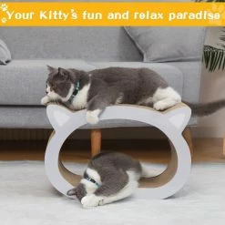 Cat Scratching Board Lounge with Catnip by COZIWOW -Cheap Bird & Wildlife Supplies Store coziwow cat toys cw12y0323 fa 1000