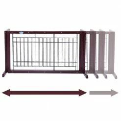 39 in.W to 71 in.W Dog Gate Indoor Fence by COZIWOW