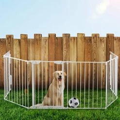 6-Panel Dog Gate Freestanding Playpen by COZIWOW -Cheap Bird & Wildlife Supplies Store coziwow dog pens gates cw61t0720 1f 1000