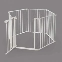 6-Panel Dog Gate Freestanding Playpen by COZIWOW