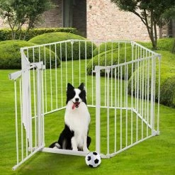 6-Panel Dog Gate Freestanding Playpen by COZIWOW -Cheap Bird & Wildlife Supplies Store coziwow dog pens gates cw61t0720 c3 1000