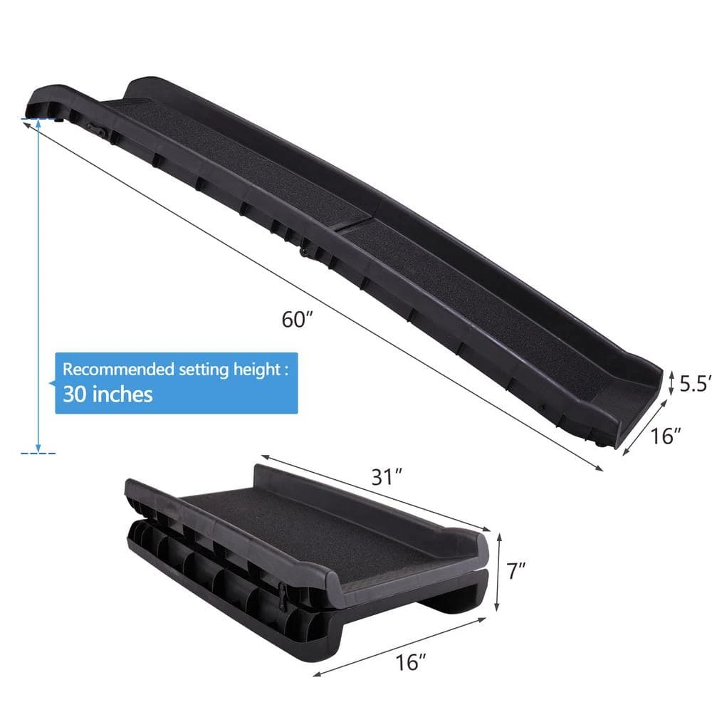 Portable Dog Ramp for Cars Trucks SUVs 61 in. L by COZIWOW 5 Portable Dog Ramp for Cars Trucks SUVs 61 in. L by COZIWOW - Image 5