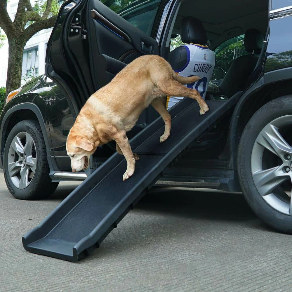Portable Dog Ramp for Cars Trucks SUVs 61 in. L by COZIWOW 2 Portable Dog Ramp for Cars Trucks SUVs 61 in. L by COZIWOW - Image 2