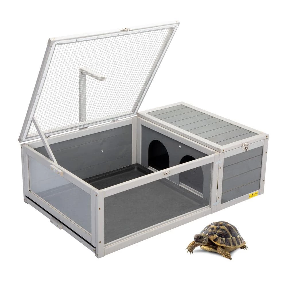 Tortoise House Weather Resistant Reptile Cage by COZIWOW 1 Tortoise House Weather Resistant Reptile Cage by COZIWOW
