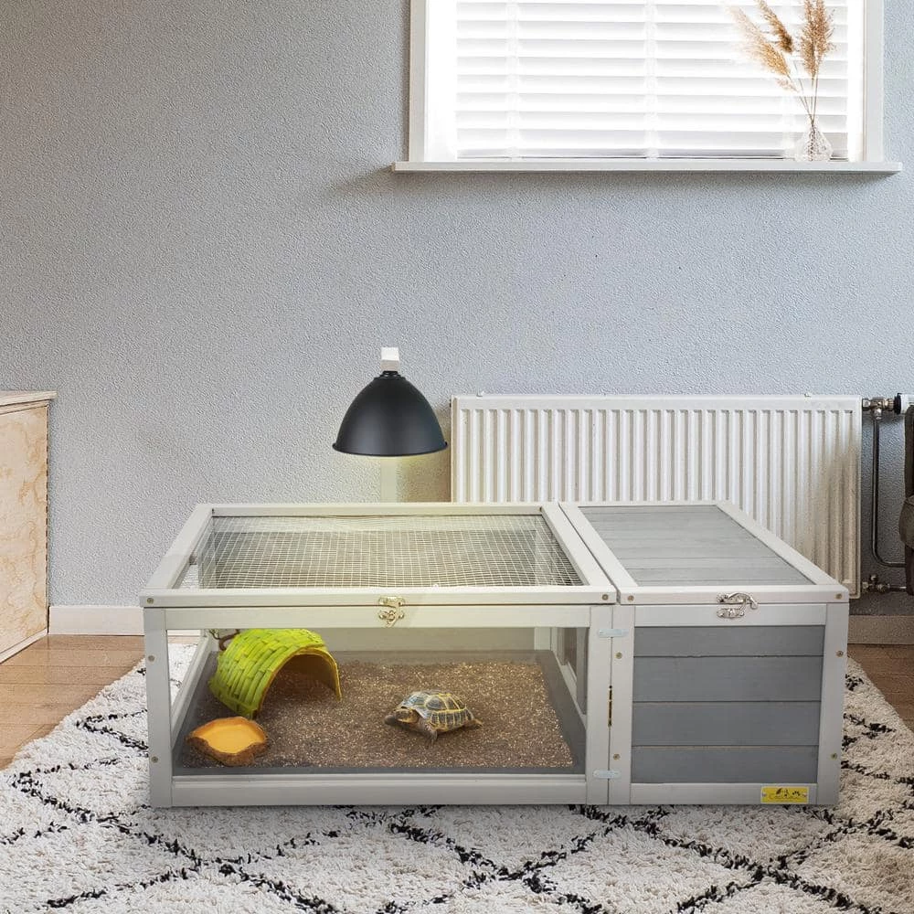 Tortoise House Weather Resistant Reptile Cage by COZIWOW 7 Tortoise House Weather Resistant Reptile Cage by COZIWOW - Image 7