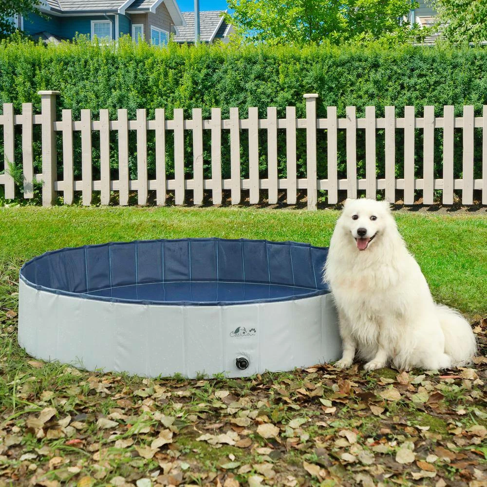 PVC Foldable Large Dog Pool Bath Pet Shower Tub by COZIWOW 3 PVC Foldable Large Dog Pool Bath Pet Shower Tub by COZIWOW - Image 3