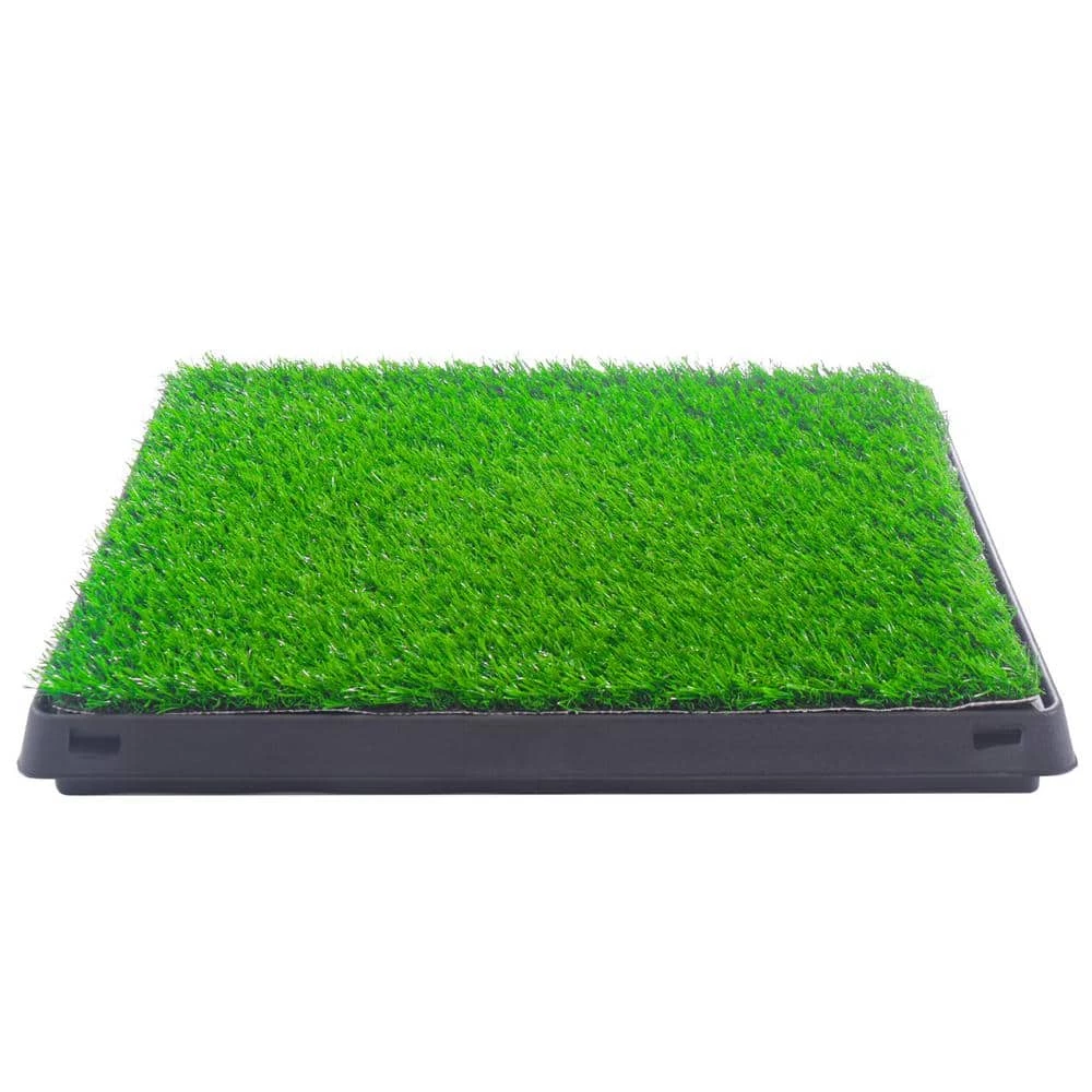 25 in. x 20 in. Puppy Pet Potty Training Pee Pad Mat Tray Artificial Grass by COZIWOW 5 25 in. x 20 in. Puppy Pet Potty Training Pee Pad Mat Tray Artificial Grass by COZIWOW - Image 5