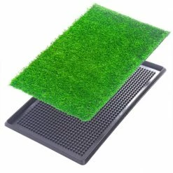 25 in. x 20 in. Puppy Pet Potty Training Pee Pad Mat Tray Artificial Grass by COZIWOW 14 25 in. x 20 in. Puppy Pet Potty Training Pee Pad Mat Tray Artificial Grass by COZIWOW -Cheap Bird & Wildlife Supplies Store coziwow waste disposal systems cw12s0049 fa 1000