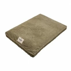 Large Microsuede 30 in. x 40 in. Pet Bed Green by Happy Tails