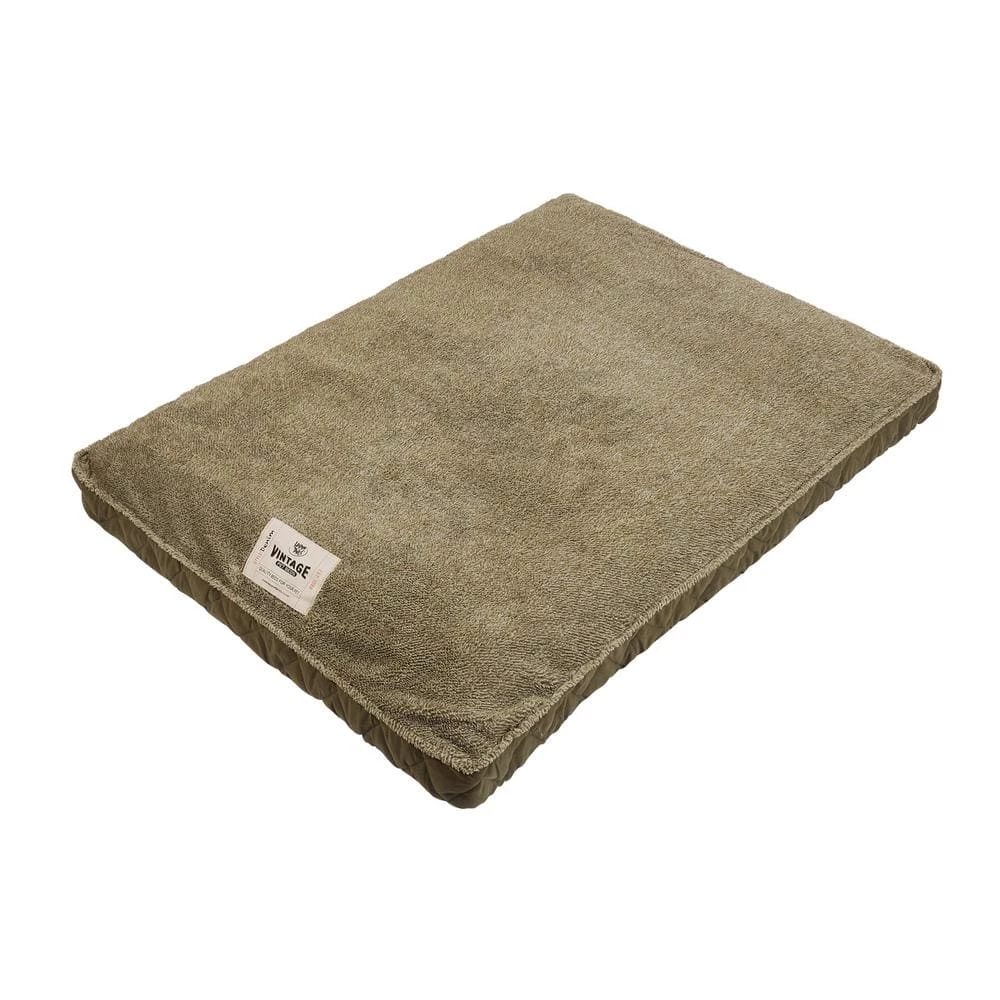 Large Microsuede 30 in. x 40 in. Pet Bed Green by Happy Tails 1 Large Microsuede 30 in. x 40 in. Pet Bed Green by Happy Tails