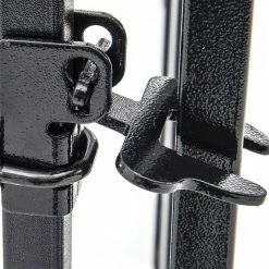 4 ft. x 4 ft. x 6 ft. and 4 ft. x 8 ft. x 6 ft. Replacement Black Metal Gate Latch for Premium Welded Wire Kennel by Unbranded -Cheap Bird & Wildlife Supplies Store dog kennels 308605 latch r 4f 1000