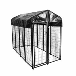 4 ft. x 8 ft. x 6 ft. Wireless Welded Wire Kennel by PRIVATE BRAND UNBRANDED